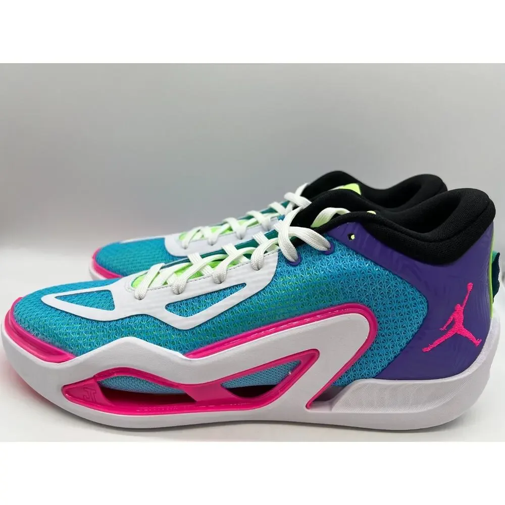 Jordan Tatum 1 Wave Runner Men's Lagoon Pulse/Pink Blast FV0169-400 Size 12